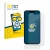 Front side of a product packaging with the brand logo BROTECT. Next to it is the device Apple iPhone 13 Pro shown with the cor