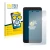Front side of a product packaging with the brand logo BROTECT. Next to it is the device ZTE Blade L9 shown with the correspond