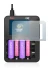 Image of the device ISDT C4 Evo with a wide variety of screen protectors.