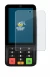 Image of the device Pax A35 with a wide variety of screen protectors.