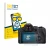 Front side of a product packaging with the brand logo BROTECT. Next to it is the device Canon EOS R6 Mark II shown with the co