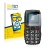 Front side of a product packaging with the brand logo BROTECT. Next to it is the device artfone C1 Plus shown with the corresp