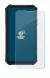 Image of the device Ulefone Armor X16 Pro with a wide variety of screen protectors.