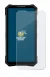 Image of the device Doogee V50 Pro with a wide variety of screen protectors.