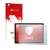 Front side of a product packaging with the brand logo upscreen. Next to it is the device Microsoft Surface Book 2 13.5" shown 