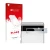 Front side of a product packaging with the brand logo upscreen. Next to it is the device Google Pixel 6a (ONLY Camera Lens) sh