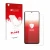Front side of a product packaging with the brand logo upscreen. Next to it is the device Google Pixel 8 shown with the corresp