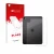 Front side of a product packaging with the brand logo upscreen. Next to it is the device Apple iPad Pro 11" 2024 (Back) shown 