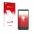 Front side of a product packaging with the brand logo upscreen. Next to it is the device Xiaomi Moaan InkPalm 5 shown with the