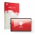 Front side of a product packaging with the brand logo upscreen. Next to it is the device Motorola Moto Pad 70 Pro shown with t