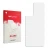 Front side of a product packaging with the brand logo upscreen. Next to it is the corresponding screen protector.