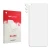 Front side of a product packaging with the brand logo upscreen. Next to it is the corresponding screen protector.