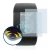 Image of the device Polar M600 with a wide variety of screen protectors.