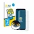 Front side of a product packaging with the brand logo BROTECT. Next to it is the device Samsung Galaxy S9 shown with the corre