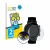 Front side of a product packaging with the brand logo BROTECT. Next to it is the device Huawei Watch GT 2 (42 mm) shown with t