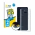 Front side of a product packaging with the brand logo BROTECT. Next to it is the device LG G8X ThinQ (Back) shown with the cor
