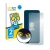 Front side of a product packaging with the brand logo BROTECT. Next to it is the device Samsung Galaxy A11 shown with the corr