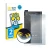 Front side of a product packaging with the brand logo BROTECT. Next to it is the device FiiO M15 shown with the corresponding 
