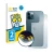 Front side of a product packaging with the brand logo BROTECT. Next to it is the device Apple iPhone 12 Pro (Back) shown with 