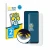 Front side of a product packaging with the brand logo BROTECT. Next to it is the device realme 8 shown with the corresponding 