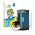 Front side of a product packaging with the brand logo BROTECT. Next to it is the device Wahoo Elemnt Bolt V2 GPS shown with th