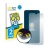 Front side of a product packaging with the brand logo BROTECT. Next to it is the device Xiaomi Redmi Note 8 2021 shown with th
