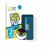 Front side of a product packaging with the brand logo BROTECT. Next to it is the device Samsung Galaxy M34 shown with the corr