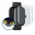 Image of the device Hama Fit Watch 5000 with a wide variety of screen protectors.