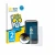Front side of a product packaging with the brand logo BROTECT. Next to it is the device Wahoo Elemnt ACE shown with the corres