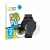 Front side of a product packaging with the brand logo BROTECT. Next to it is the device EKO Connected Watch 5.2 shown with the