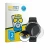 Front side of a product packaging with the brand logo BROTECT. Next to it is the device Cubot GT5 shown with the corresponding