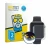 Front side of a product packaging with the brand logo BROTECT. Next to it is the device Huawei Watch Fit 5 shown with the corr