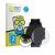 Front side of a product packaging with the brand logo BROTECT. Next to it is the device James R9 shown with the corresponding 