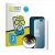 Front side of a product packaging with the brand logo BROTECT. Next to it is the device Apple iPhone 18 Pro shown with the cor