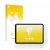Front side of a product packaging with the brand logo upscreen. Next to it is the device Apple iPad 10.9" WiFi 2022 (10th Gen.