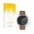 Front side of a product packaging with the brand logo upscreen. Next to it is the device Huawei Watch GT 4 (46mm) shown with t
