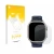 Front side of a product packaging with the brand logo upscreen. Next to it is the device Apple Watch Hermès Ultra 2 shown with