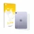Front side of a product packaging with the brand logo upscreen. Next to it is the device Apple iPad Mini 7 2024 (Back) shown w