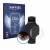 Front side of a product packaging with the brand logo Savvies. Next to it is the device Garmin Forerunner 735XT shown with the