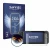 Front side of a product packaging with the brand logo Savvies. Next to it is the device Nintendo Switch shown with the corresp