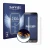 Front side of a product packaging with the brand logo Savvies. Next to it is the device Brondi Amico S Nero shown with the cor