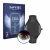 Front side of a product packaging with the brand logo Savvies. Next to it is the device Pireware Harmony 4 shown with the corr