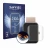 Front side of a product packaging with the brand logo Savvies. Next to it is the device Mutoy Smartwatch 1.83" shown with the 