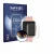 Front side of a product packaging with the brand logo Savvies. Next to it is the device FMK IP68 1.7" shown with the correspon