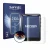 Front side of a product packaging with the brand logo Savvies. Next to it is the device Zaqe MP3 Player M4 2.4" shown with the