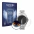 Front side of a product packaging with the brand logo Savvies. Next to it is the device Withings ScanWatch Nova Brilliant (39 