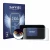 Front side of a product packaging with the brand logo Savvies. Next to it is the device ZTE MU5002 shown with the correspondin