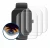 Image of the device Hama Smartwatch 6010 with a wide variety of screen protectors.