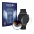 Front side of a product packaging with the brand logo Savvies. Next to it is the device OnePlus Watch Lite shown with the corr
