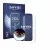 Front side of a product packaging with the brand logo Savvies. Next to it is the device Vivo V70 shown with the corresponding 